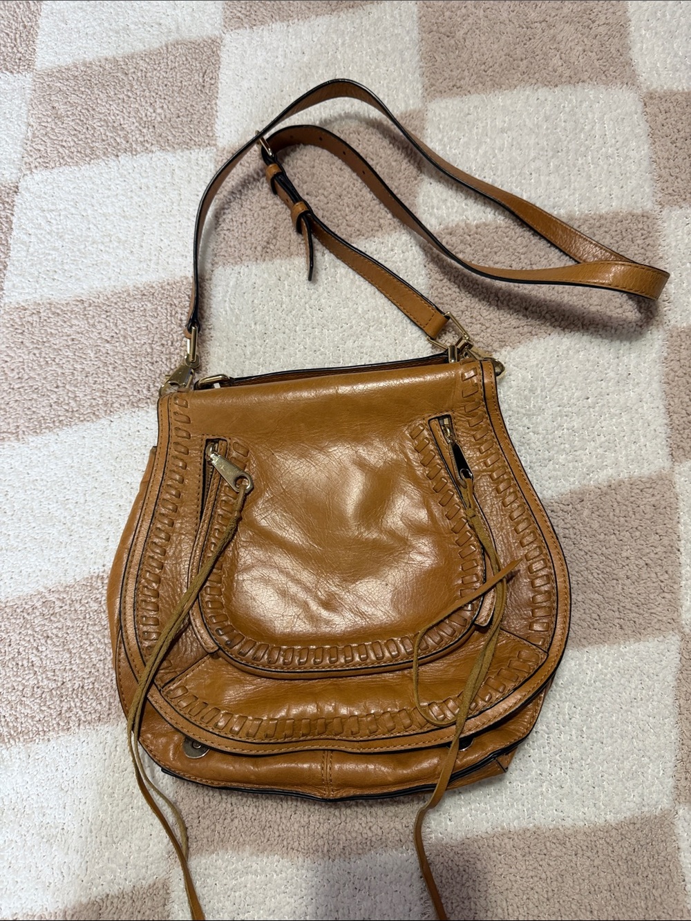 Rebecca Minkoff  vanity saddle bag